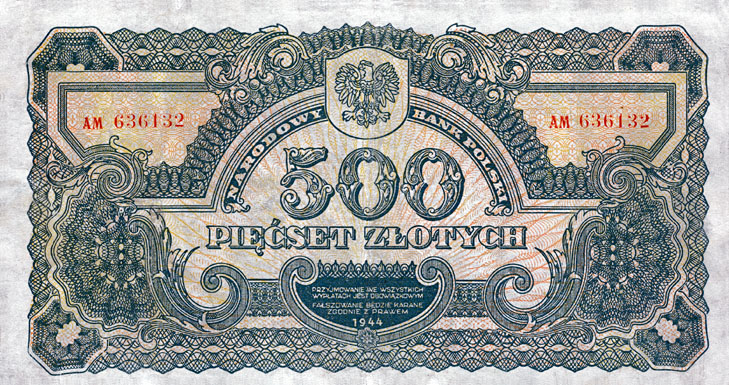 banknoty,monety polskie i nie tylko - 500zl44wymA.jpg