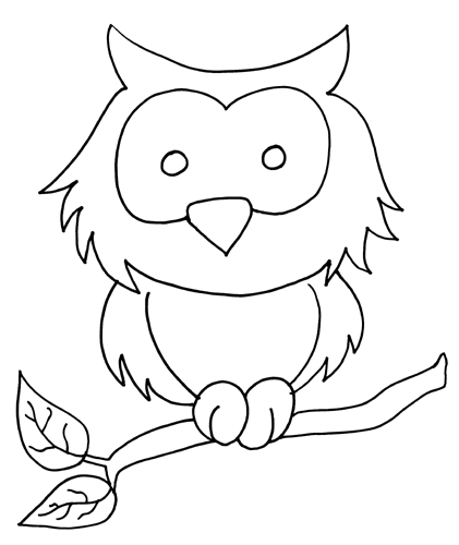 kolorowanki dla dzieci - owl.gif