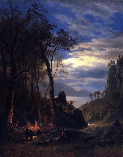 Albert Bierstadt 1830-1902 - Bierstadt_Albert_The_Campfire.jpg