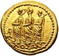 Rzym starożytny - republika - obrazy - timthumb.php.jpg 11-7-13. Złota moneta z Dacji.jpg