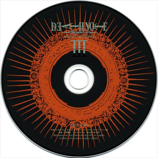DEATH NOTE - Original Soundtrack III - CD.jpg