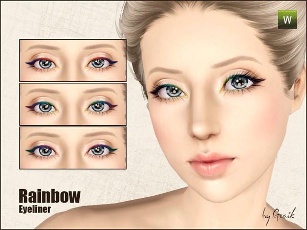Eyeliner - Gosik Rainbow eyeliner.jpg