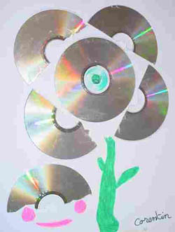 dekoracje z płyt CD - Na płytach CD 31.jpg