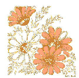 Kwiaty - pomaranczowe.gif