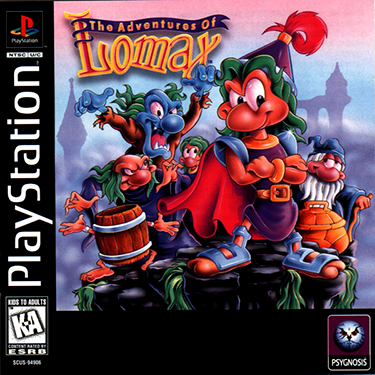 Sony Playstation Box Art - Adventures of Lomax, The USA.png