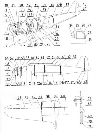 Model Card 021 - Flymodel Nakajama B5N2 KATE - plans2.jpg