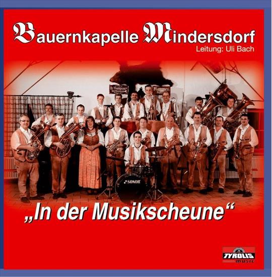 Bauernkapelle Mindersdorf - In der Musikscheune 2008 - front.jpg