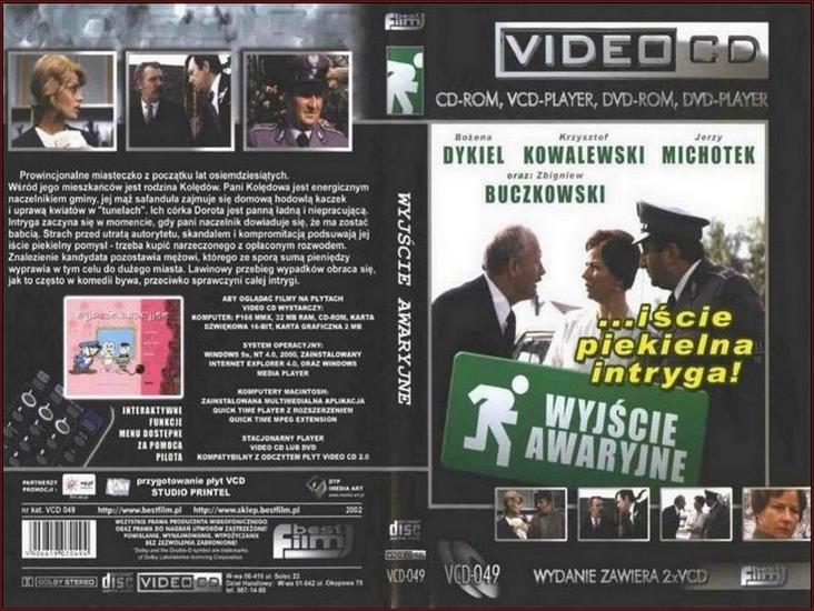 Okładki DVD filmów polskich - Wyjście awaryjne ver. 3.jpg