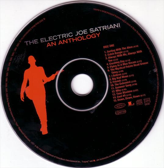 2003 Joe Satriani - An Anthology - Joe Satriani  The Electrical Joe Satriani - An Anthology 2003 CD1.jpg