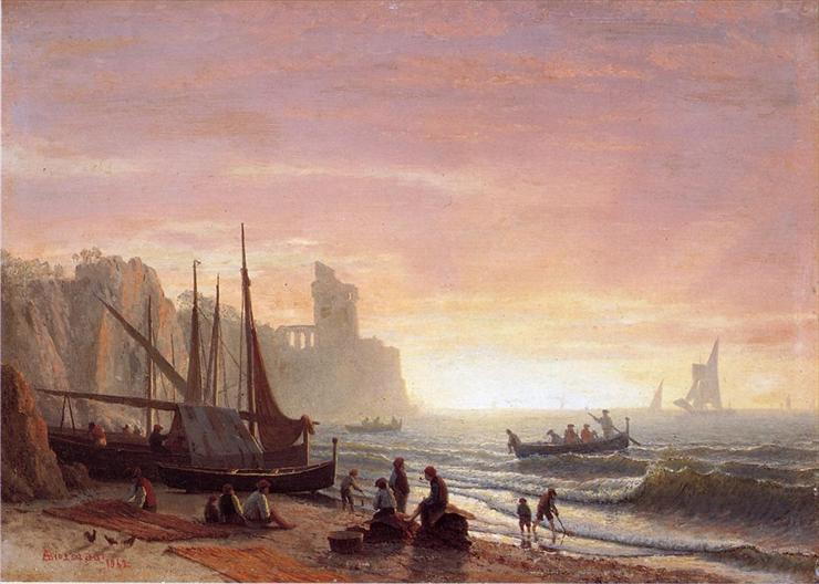 Albert Bierstadt 1830-1902 - The Fishing Fleet 1862.jpg