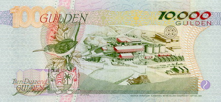 Suriname - SurinamP54-10000Gulden-1997_b-donated.jpg