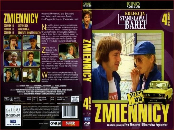 Okładki DVD filmów polskich - Zmiennicy - odc. 10-12.jpg