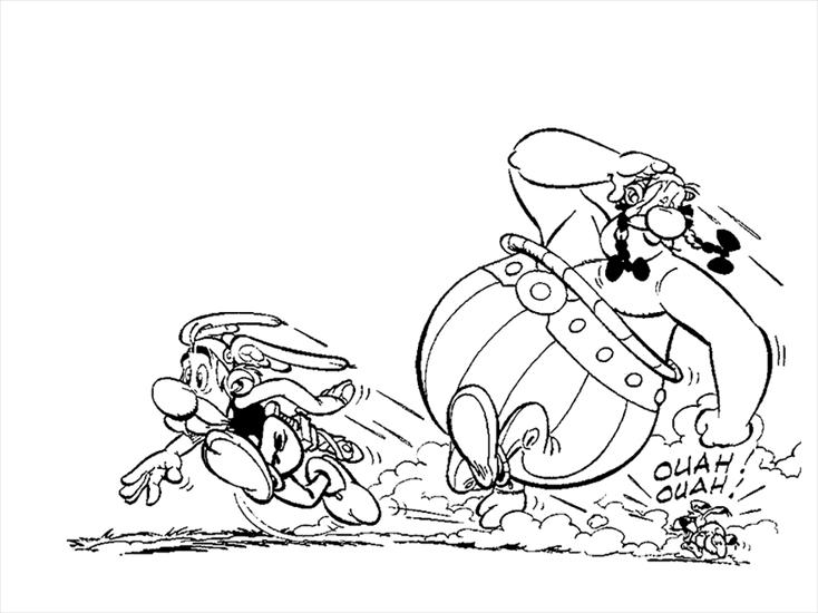 Asterix i Obelix - Asterix - kolorowanka 21.gif