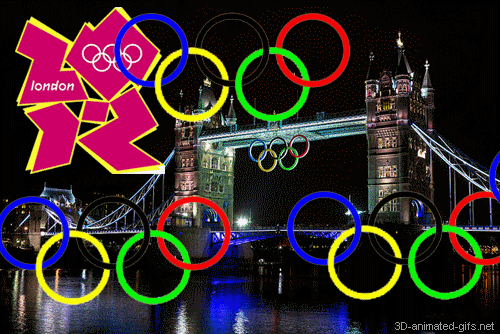  Anglia - Olympics Games  London 2012 Tower Bridge animation anim...download I love London olympic games 2012 logo bannner.gif