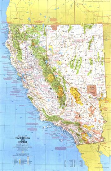 MAPS - National Geographic - USA - California and Nevada 1 1974.jpg