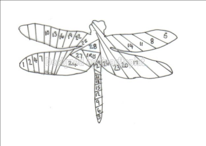 Iris folding szablony - dragonfly.jpg