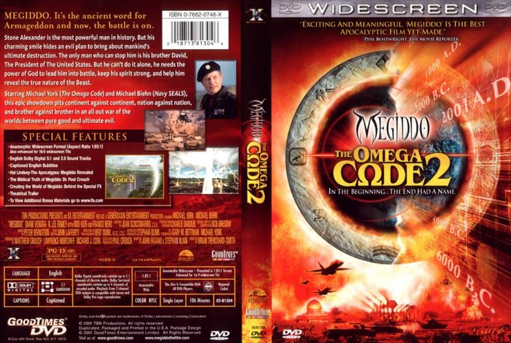 Megiddo-The Omega Code 2 2001 - Megiddo The Omega Code 2 - full cover.jpg