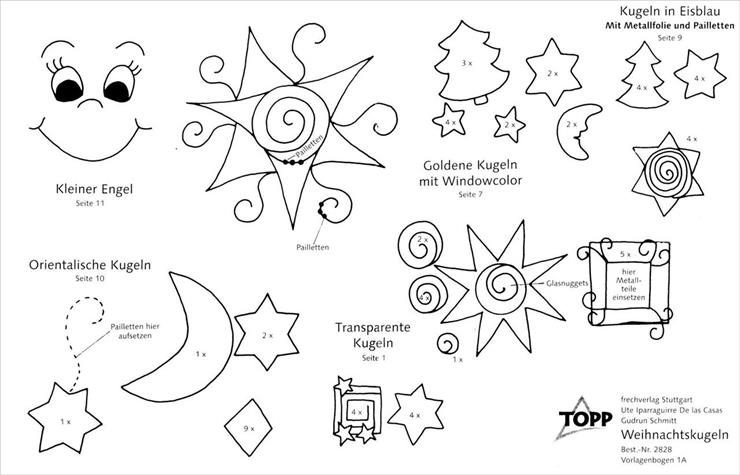 pomysły na dekoracje zimowe - Schmitt, Gudrun - Weihnachtskugeln im Material-Mix0018.jpg