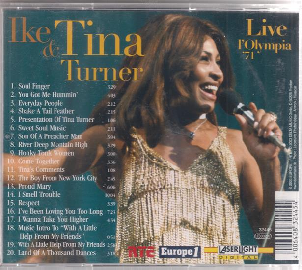 Ike  Tina Turner  Live LOlympia 71 2003, CD - tył.jpg