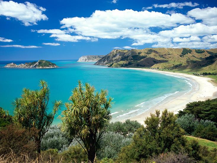  Plaże - Anaura Bay, Gisborne, New Zealand - 1600x1200 - .jpg