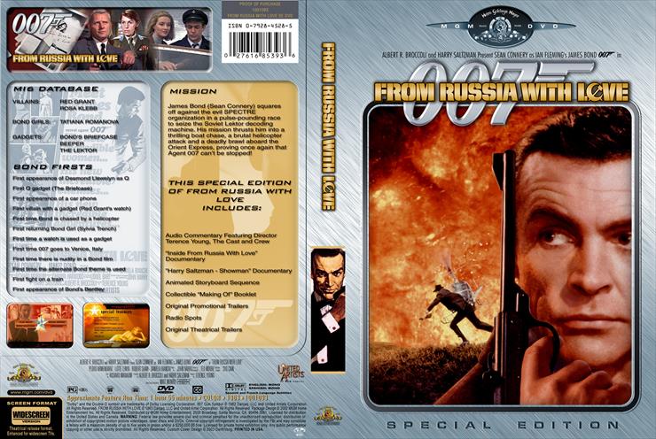 James Bond - 007 Complete ... - James Bond K 007-02 Pozdrowienia z Rosji - From Russia with Love 1963.10.10 DVD ENG.jpg