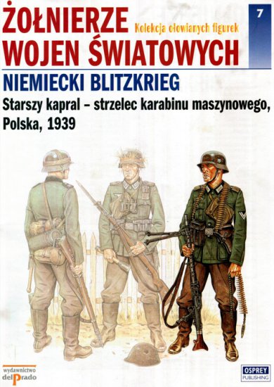 Żołnierze Wojen Światowych - 07. Niemiecki Blitzkrieg okładka.jpg