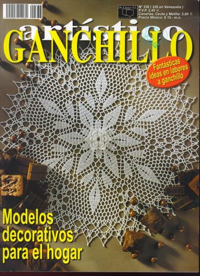 różne wzory na szydełku czasopisma - Ganchillo Artistico Nr 336.jpg