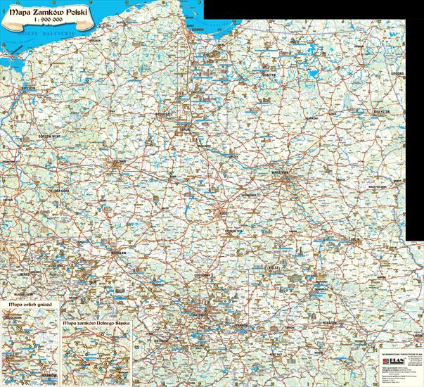 Mapy Polski - Mapa Zamkow Polski_17.png