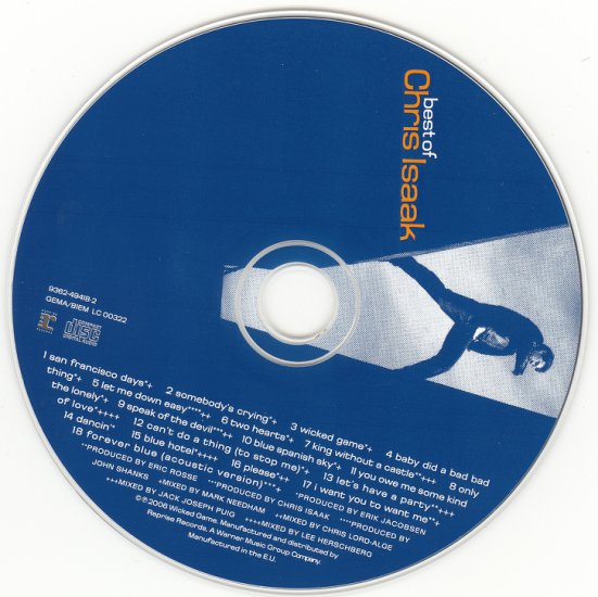 Chris Isaak - Best Of Chris Isaak 2006 - Chris Isaak - Best Of Chris Isaak CD1.jpg