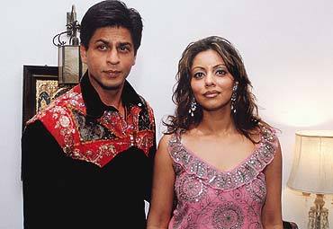 Rodzina SRK Gauri Khan, Aryan, Suhana - shah_rukh_khan_gauri_200708061.jpg