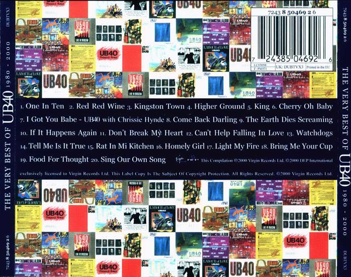 UB40 - The Very Best Of 1980 - 2000 - Full Album - The Very Best Of 1980 - 2000 - Back.jpg