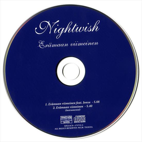 2007 - Eramaan Viimeinen Spinefarm Records Single - CDS.jpg