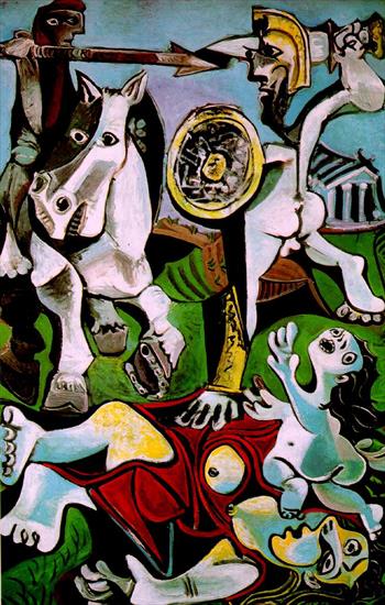 Picasso 1963 - Picasso Lenlvement des Sabines David. 9-January 7-Februa.jpg