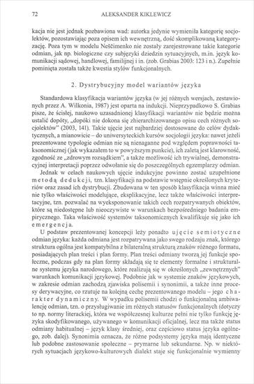 A. Kiklewicz, Warianty języka.próba systematyzacji - 6.jpg