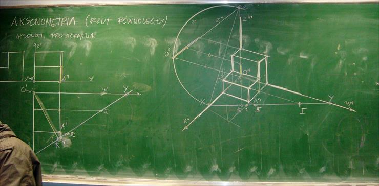 Geometria wykreślna - AKSONOMETRIA PROSTOKĄTNA.JPG