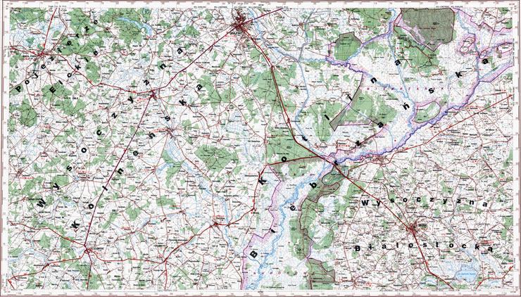Topograficzna mapa Polski - n34-93-94-Grajewo.jpg